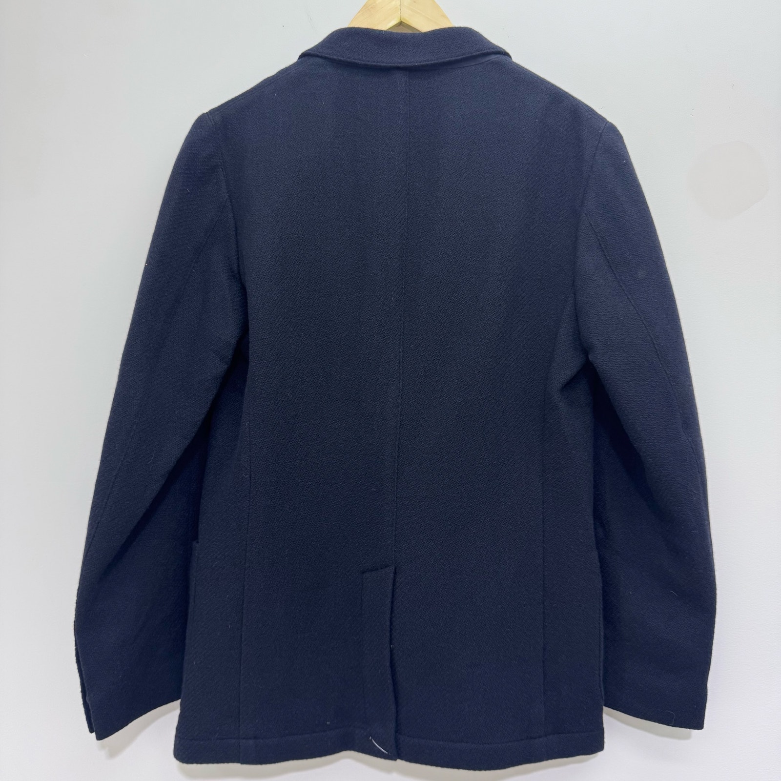 Nwt Gant The Loden Wool Blend Blazer Weekender Fit Dark Navy Ue 48/Us 38/Small — image 2 of 8